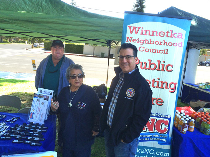 Spring Clean David Uebersax Tess Reyes Dunn and Councilman Blumenfield