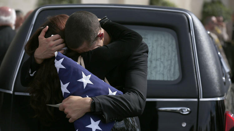 la me sheriff sgt steve owen funeral pictures