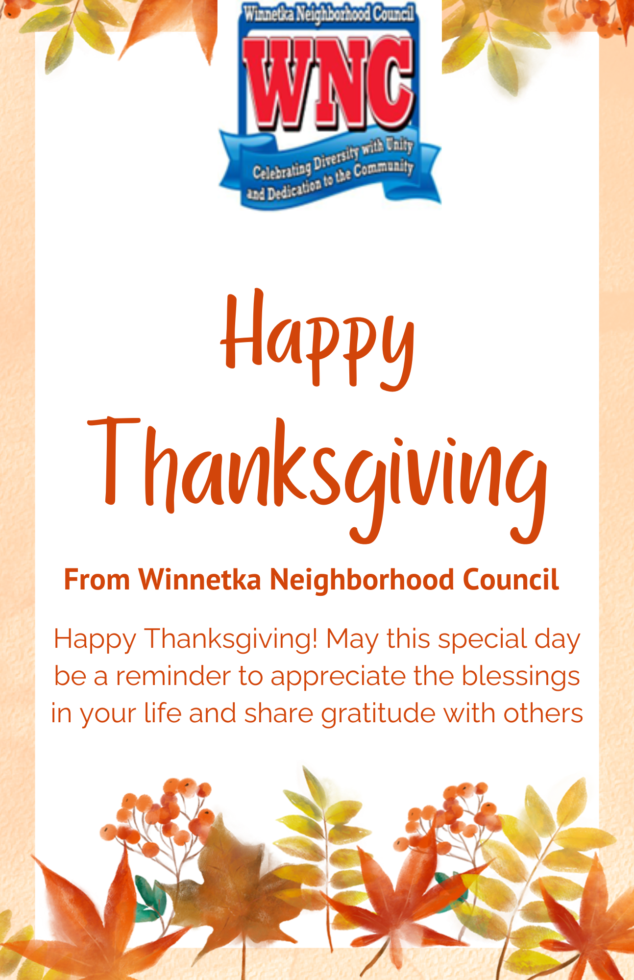 Happy Thanksgiving
