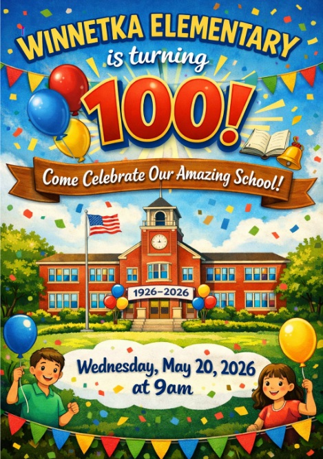 Celebrating 100 Years of Excellence at Winnetka Elementary School!
