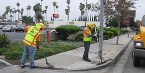 Sidewalk repairs to Mason
